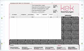 Briefbogen / Endlossätze
